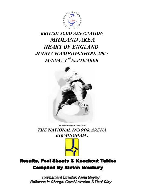 Heart of England Judo Championships 2007 Results - British Judo ...