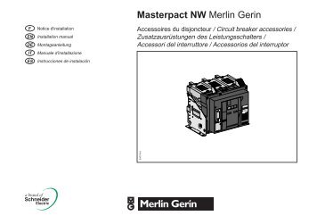 Masterpact NW Merlin Gerin