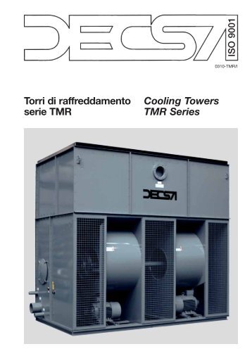 Torri di raffreddamento serie TMR Cooling Towers TMR Series