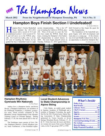 Hampton Boys Finish Section I Undefeated! - Thehamptonnews.net