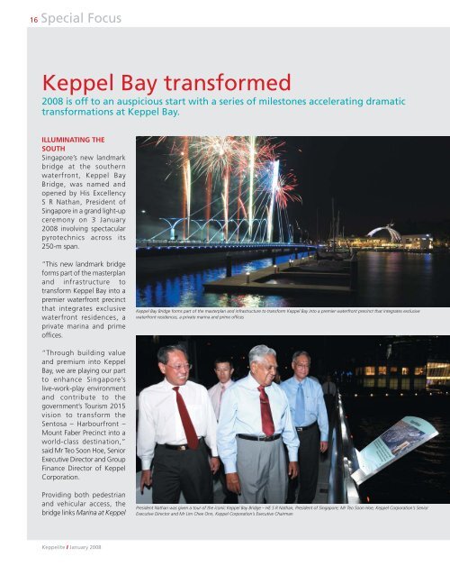 January 2008 - Keppel Corporation