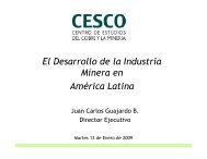 El Desarrollo de la Industria Minera en AmÃ©rica Latina - Centro de ...