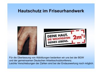 Hautschutz im Friseurhandwerk