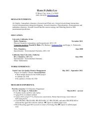 curriculum vitae - UCI Aerosol Photochemistry Group::Sergey ...