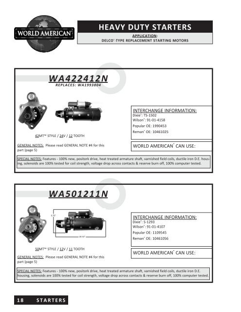 WAP - HD Electrical - CARQUEST Auto Parts