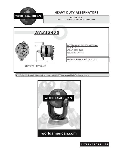WAP - HD Electrical - CARQUEST Auto Parts