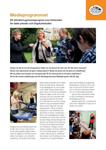Medieprogrammet - Per Brahegymnasiet