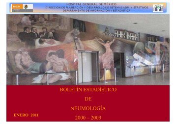 Boletín estadístico 2000 - Hospital General de México
