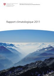 Rapport climatologique 2011 PDF - MeteoSwiss - admin.ch
