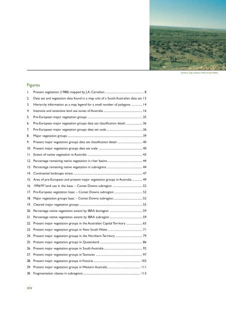 australian native vegetation assessment 2001 - National Program ...
