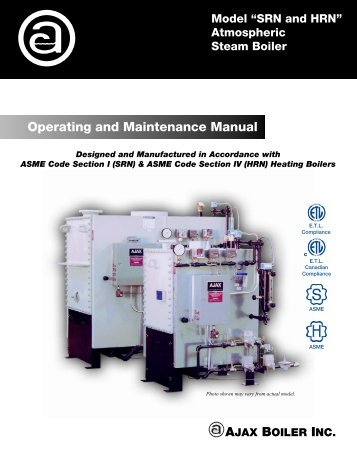 Operating and Maintenance Manual - Surplus-used-equipment.com