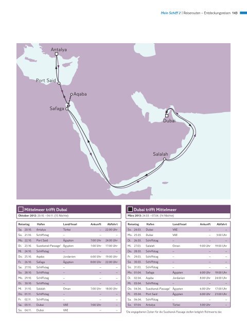 TUI - Cruises - 2011/2013