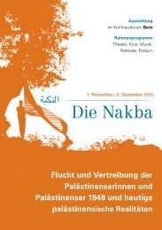 flyer - Netzwerk Schweiz fÃ¼r einen gerechten Frieden in PalÃ¤stina ...