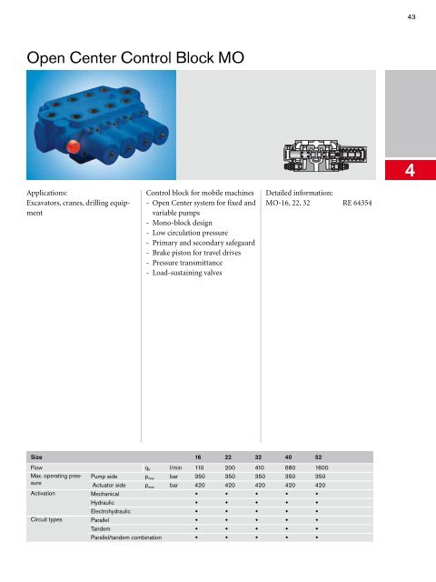 Program Information Mobile  Hydraulics, Mobile ... - Bosch Rexroth AG