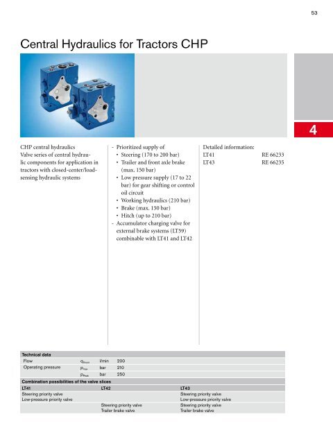 Program Information Mobile  Hydraulics, Mobile ... - Bosch Rexroth AG