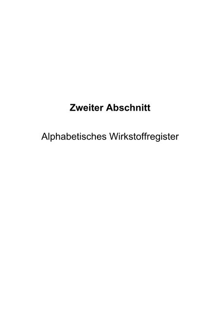 Anlage zum Gesetz über die Liste verordnungsfähiger Arzneimittel ...