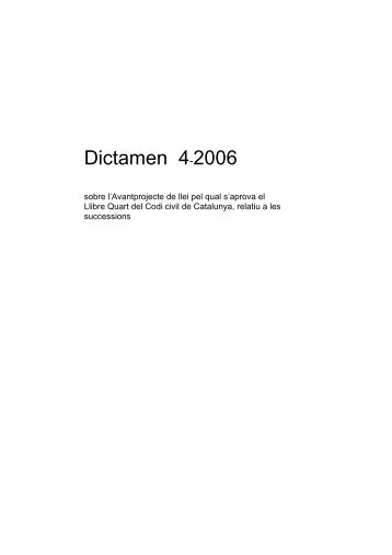 Dictamen 4-2006 - ctesc