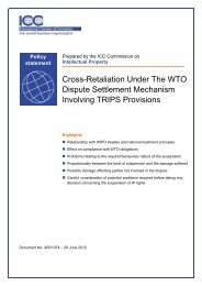 Cross-Retaliation Under The WTO Dispute Settlement Mechanism ...