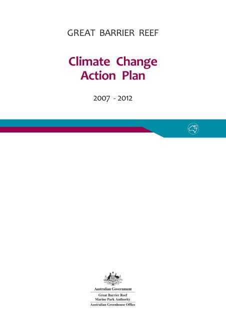 Climate Change Action Plan - Great Barrier Reef Marine Park Authority