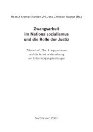 Zwangsarbeit im Nationalsozialismus und die Rolle der Justiz