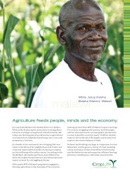 Farmer Profile - Malawi - CropLife Africa Middle East