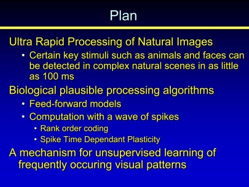 Ultra-Rapid Scene Processing - Stanford Vision Lab