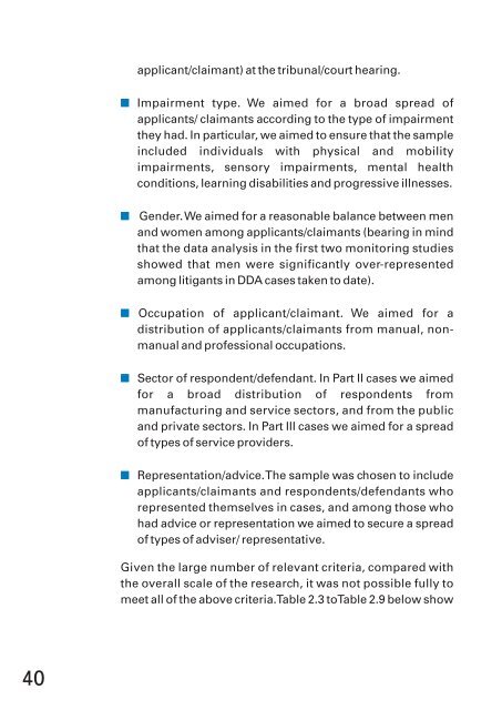 Monitoring the Disability Discrimination Act (DDA) 1995 - Centre for ...