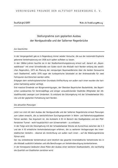 PDF / 29 KB - VEREINIGUNG FREUNDE DER ALTSTADT ...