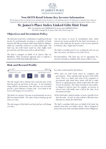 Linked Gilts - St James's Place