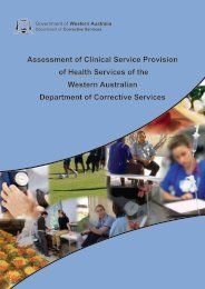 Assessment of Clinical Service Provision of Health Services of the ...