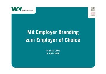 Mit Employer Branding zum Employer of Choice