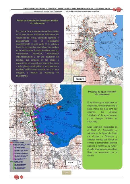 plan de desarrollo urbano de puno - actualizacion - Municipalidad ...