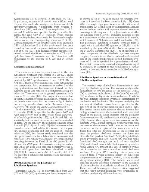 Microbial Production of Riboflavin Using Riboflavin Overproducers ...