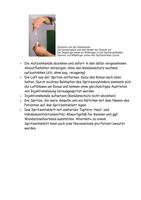 Injektionen, Definitionen, Beschreibungen Ablauf.pdf - Bak-24.de
