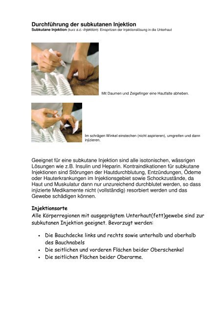 Injektionen, Definitionen, Beschreibungen Ablauf.pdf - Bak-24.de