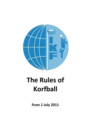 The Rules of Korfball - England Korfball