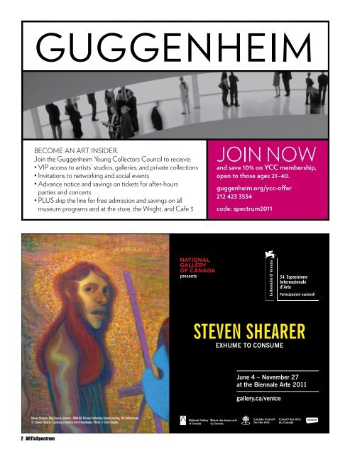 Profiles of Contemporary Art and - ARTisSpectrum