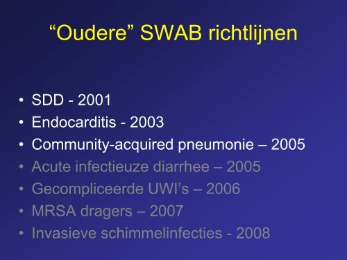 Q koorts - SWAB