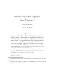 Bertrand-Edgeworth Competition Under Uncertaintyâ