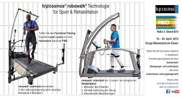 robowalk - H-P-COSMOS Sports and Medical