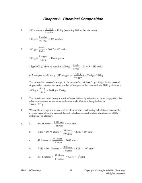 Ch 6 Book Answers