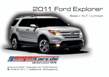 2011 Ford Explorer - GeigerCars.de