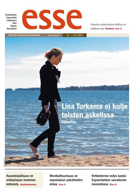 Esse 19/2011 (pdf) - Espoon seurakuntasanomat