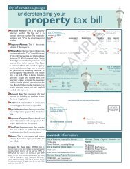 Understanding Your Property Tax Bill - Suwanee, Georgia