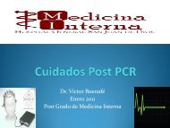 clase cuidados post rcp dr. victor buenafe - Departamento de ...