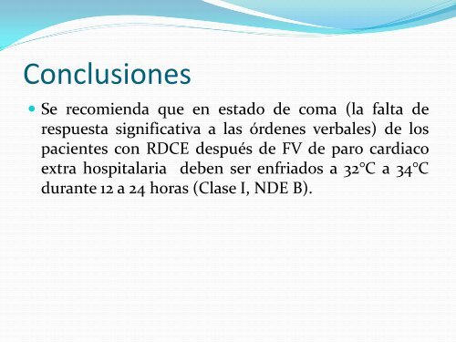 clase cuidados post rcp dr. victor buenafe - Departamento de ...