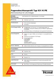 Sika Westec Typ 631 K PE - WENZLER Bausysteme