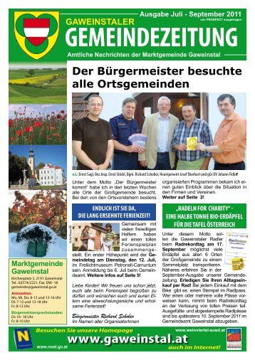 Gemeindezeitung Juli - September 2011 (2,56 MB) - Gaweinstal