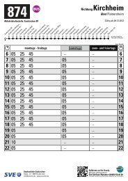 874 Euskirchen Bf - Kuchenheim - Flamersheim - Kirchheim - SVE