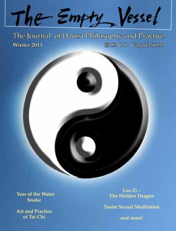 The Journal of Daoist Philosophy and Practice - CommunityAwake